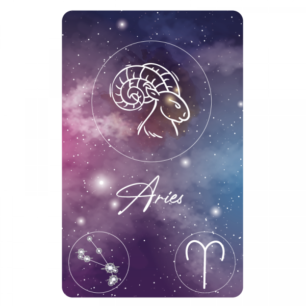 Précieux Western Horoscope Baggage ID - Aries