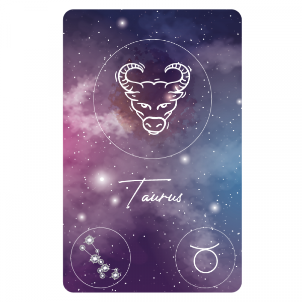 Précieux Western Horoscope Baggage ID - Taurus